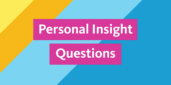 Personal Insight Questions Video